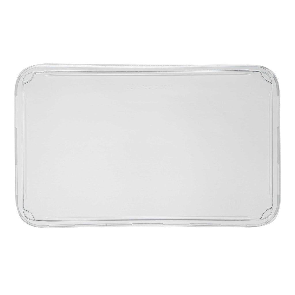 Matsuri Vision Clear PET Plastic Lid - Fits 15 oz Sushi Container, Anti-Fog - 100 count box
