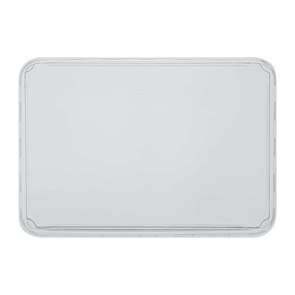 Matsuri Vision Clear PET Plastic Lid - Fits 23 oz Sushi Container, Anti-Fog - 50 count box