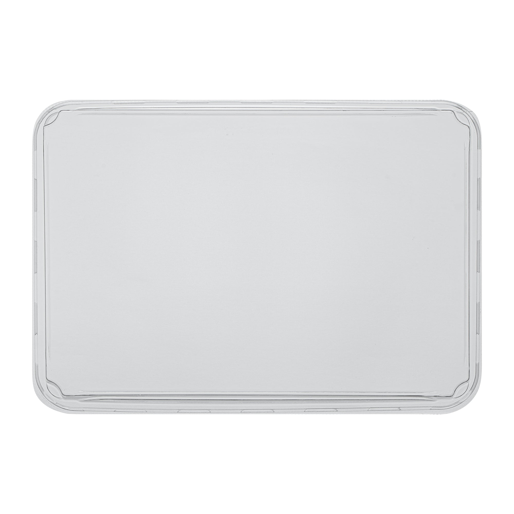 Matsuri Vision Clear PET Plastic Lid - Fits 23 oz Sushi Container, Anti-Fog - 50 count box