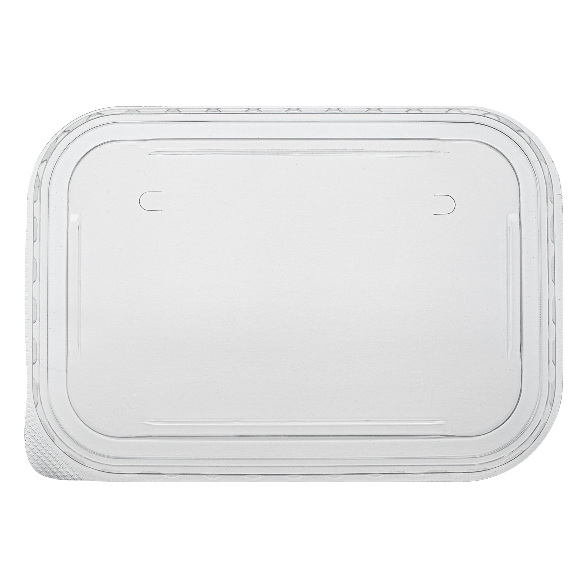 Matsuri Vision Clear PP Plastic Lid - Fits 17, 22, 26 and 34 oz Sushi Containers, Anti-Fog - 50 count box