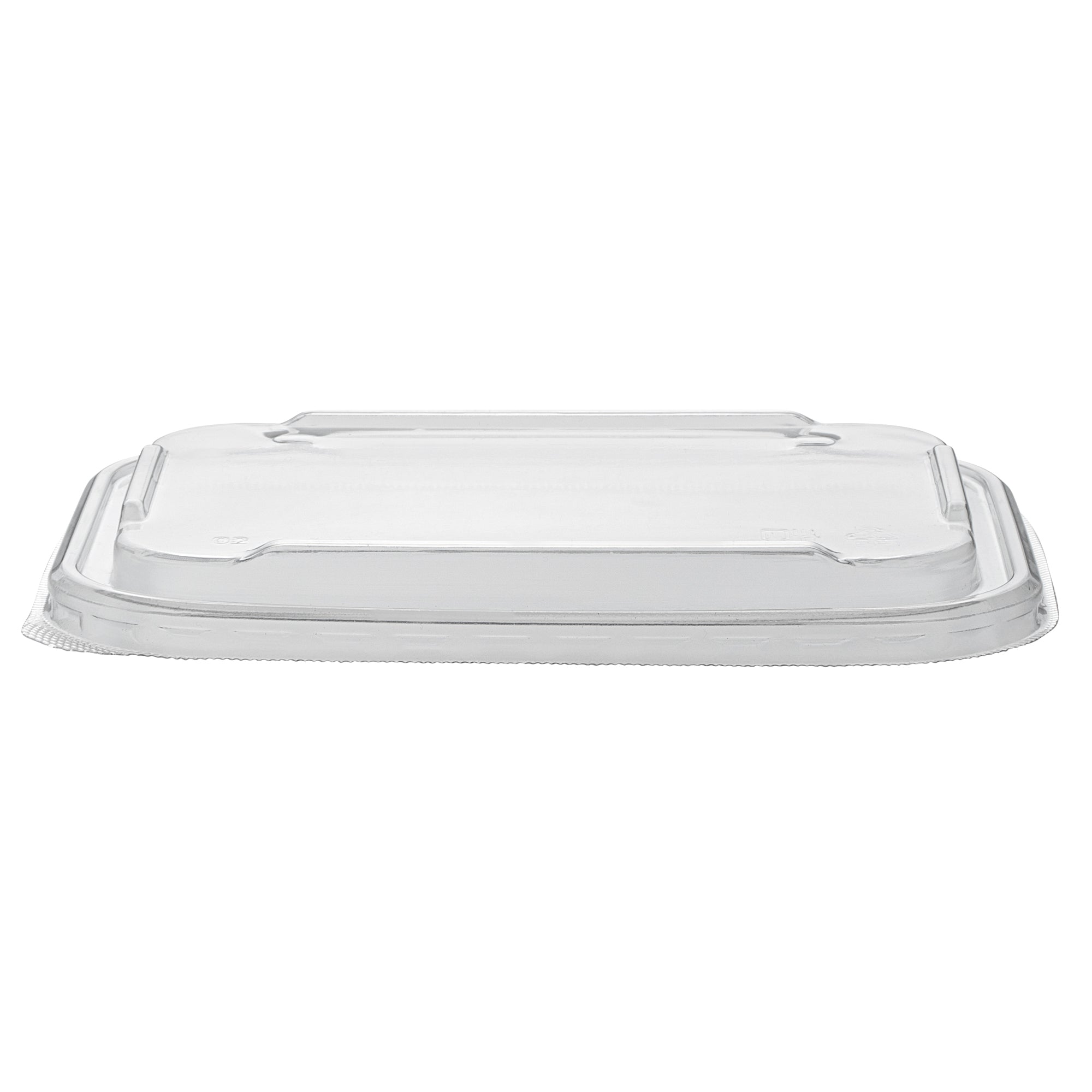 Matsuri Vision Clear PP Plastic Lid - Fits 17, 22, 26 and 34 oz Sushi Containers, Anti-Fog - 100 count box