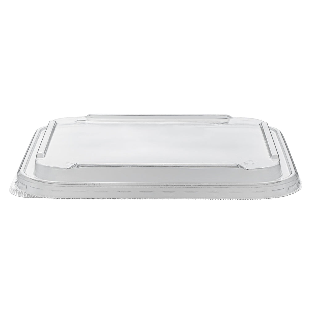 Matsuri Vision Clear PP Plastic Lid - Fits 34 and 45 oz Sushi Containers, Anti-Fog - 50 count box