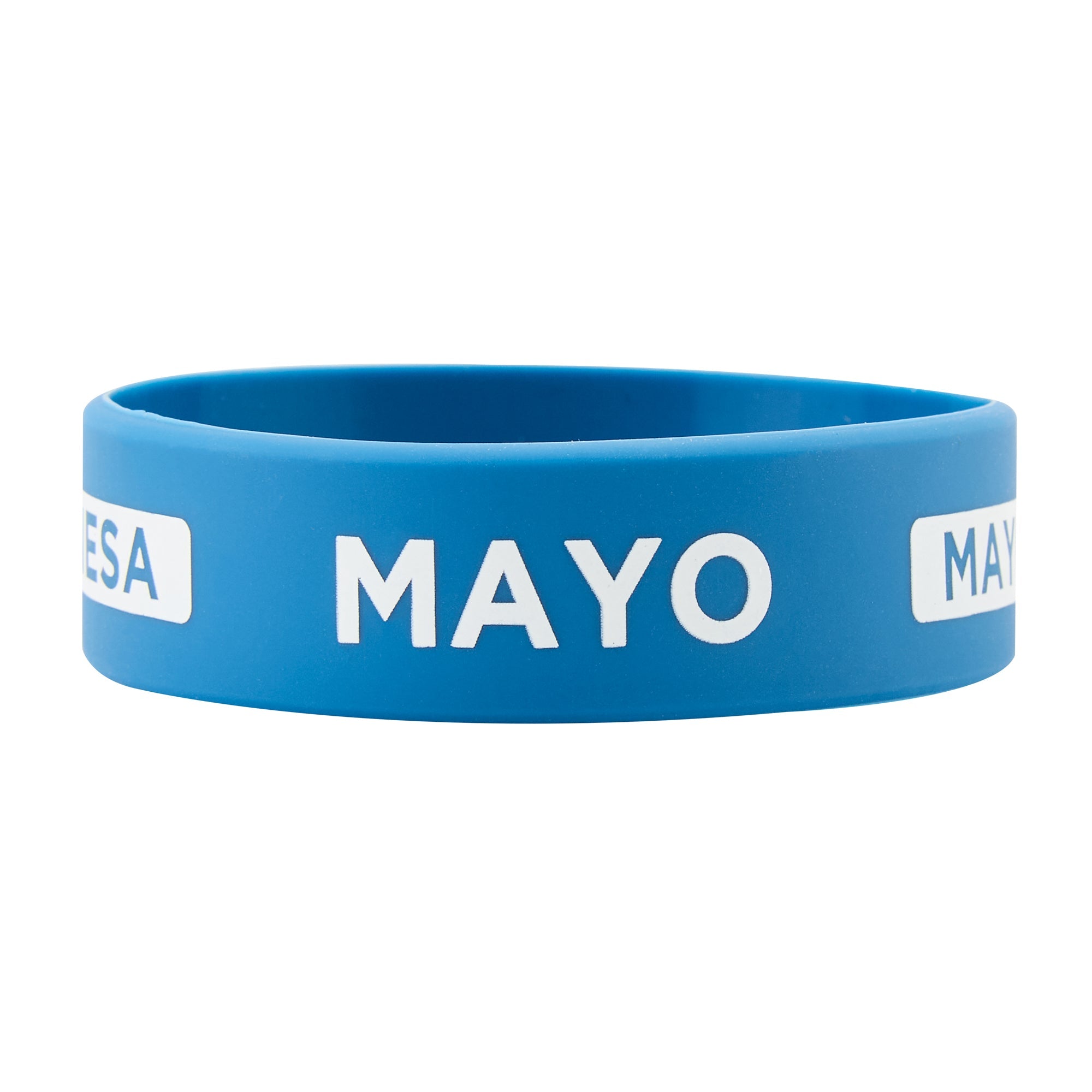 First In First Out Blue Silicone Mayo Label Band - Fits 16, 20 and 24 oz Squeeze Bottles - 10 count box