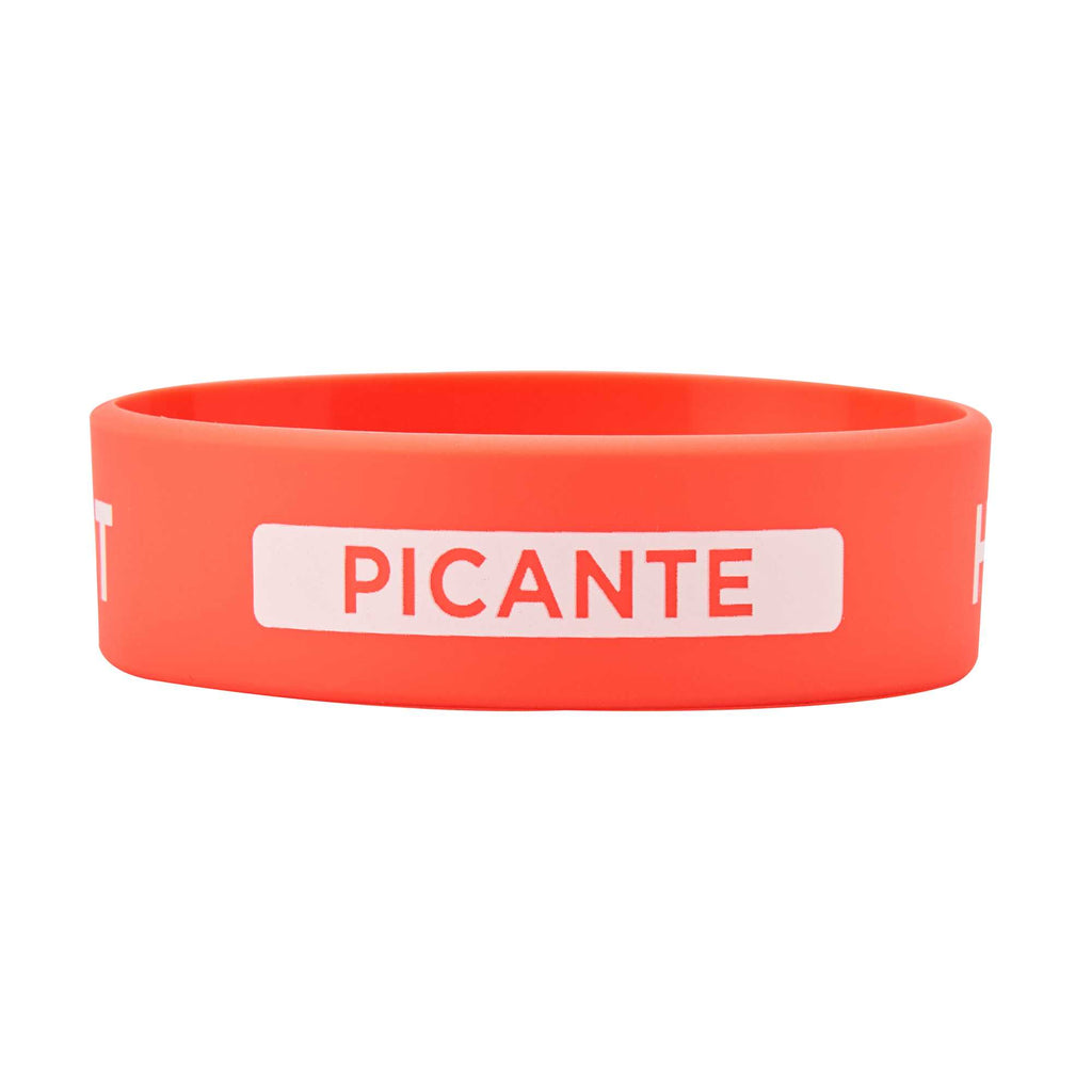 First In First Out Red Silicone Hot Label Band - Fits 16, 20 and 24 oz Squeeze Bottles - 1 count box