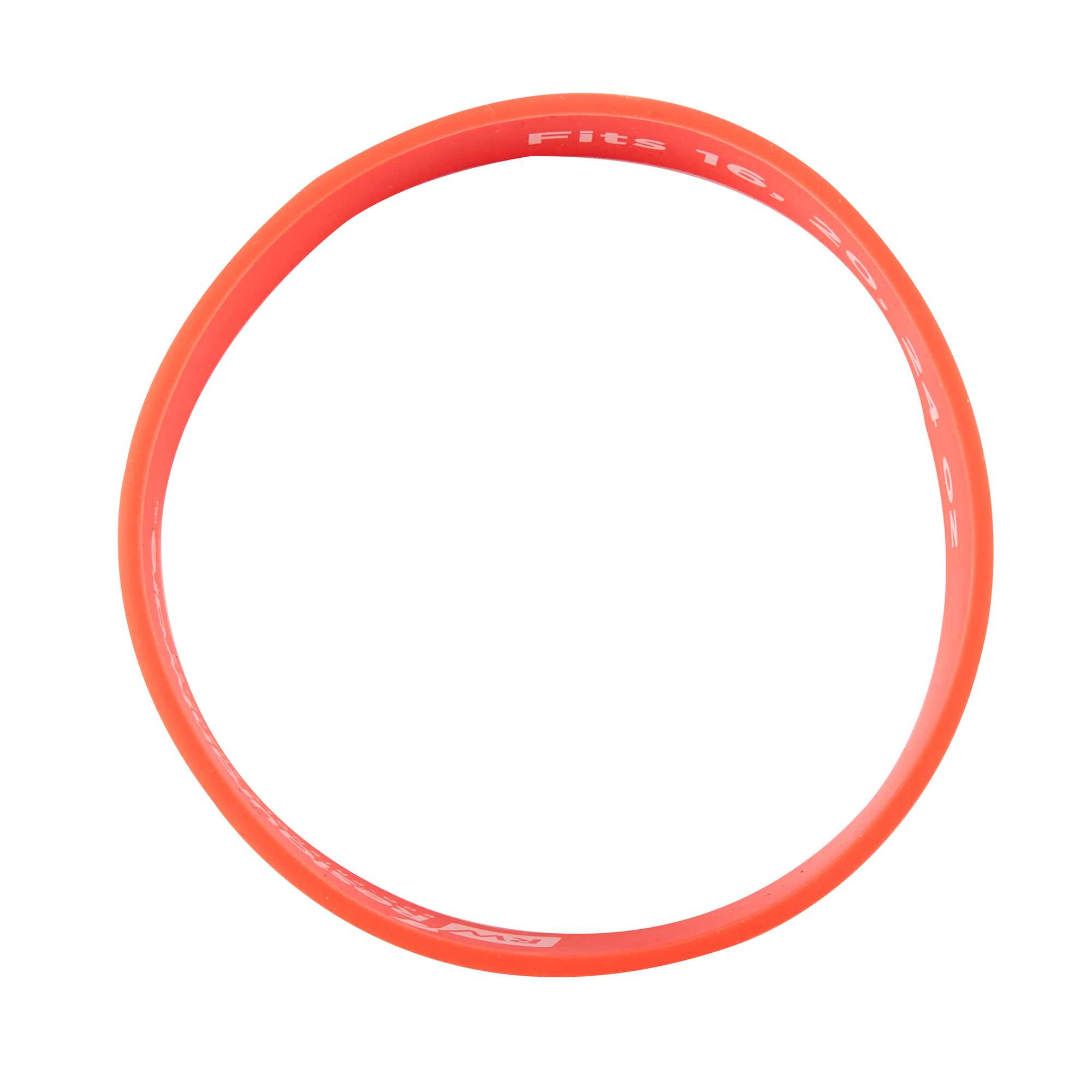 First In First Out Red Silicone Hot Label Band - Fits 16, 20 and 24 oz Squeeze Bottles - 1 count box