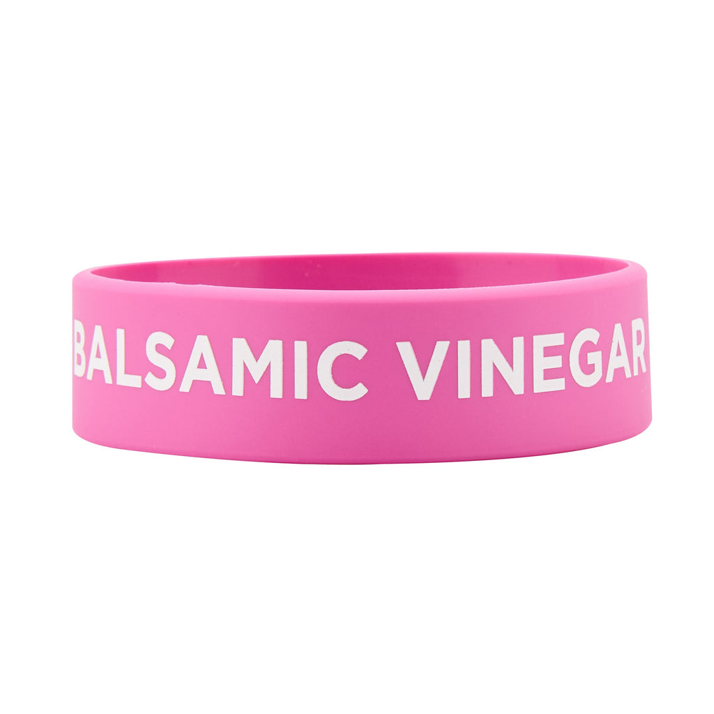 First In First Out Purple Silicone Balsamic Vinegar Label Band - Fits 16, 20 and 24 oz Squeeze Bottles - 10 count box