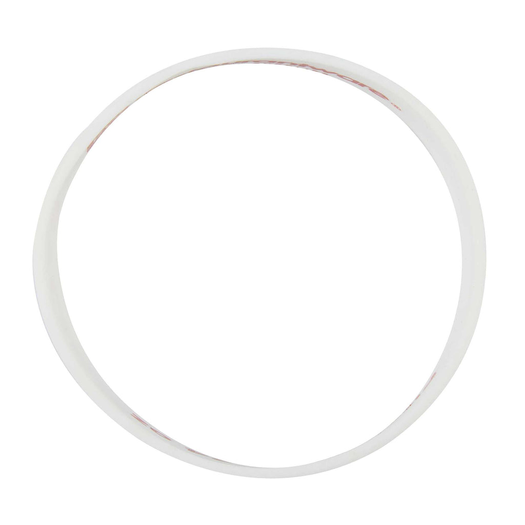 First In First Out White Silicone Ketchup Label Band - Fits 16, 20 and 24 oz Squeeze Bottles - 1 count box
