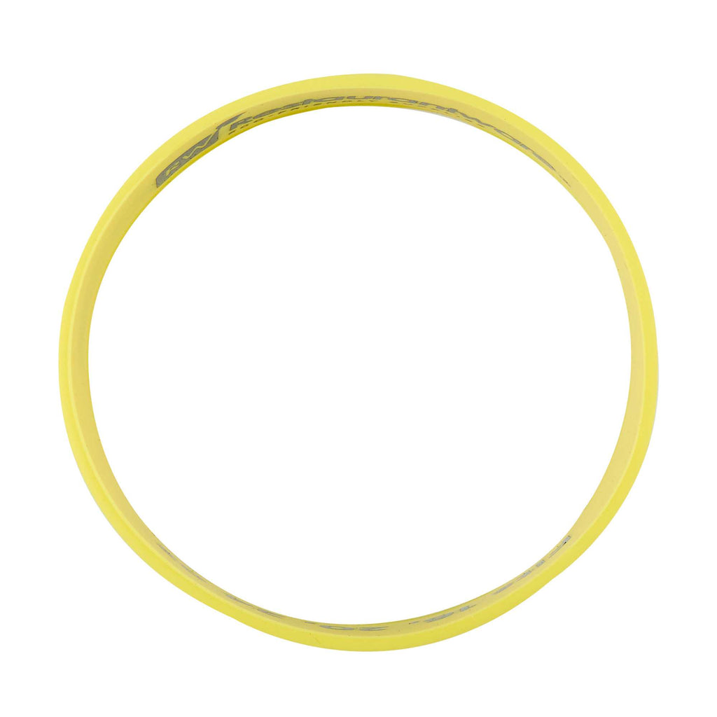 First In First Out Yellow Silicone Mustard Label Band - Fits 16, 20 and 24 oz Squeeze Bottles - 1 count box