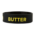 First In First Out Black Silicone Butter Label Band - Fits 16, 20 and 24 oz Squeeze Bottles - 1 count box