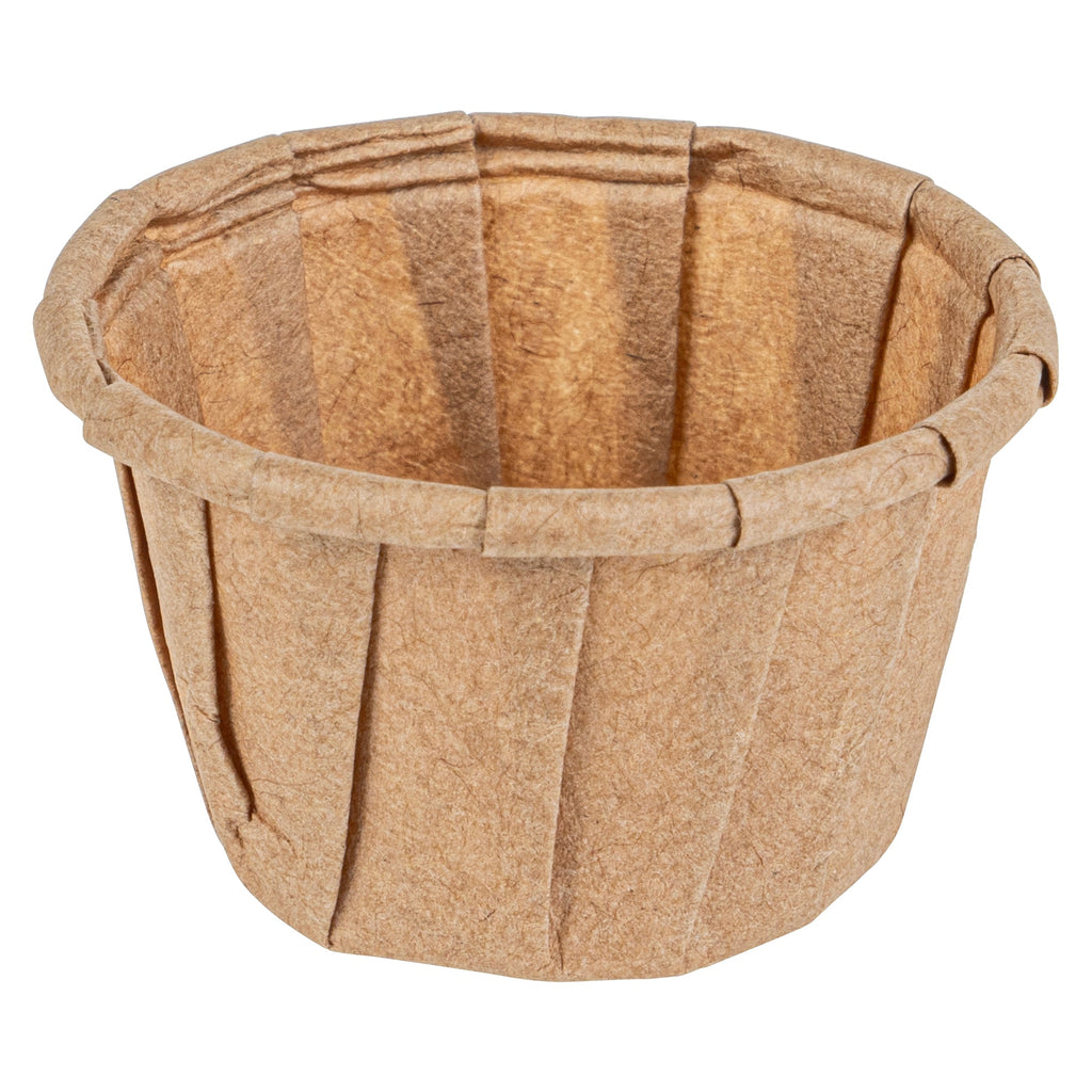 Sustain 0.5 oz Kraft Paper Portion Cup - Compostable - 100 count box