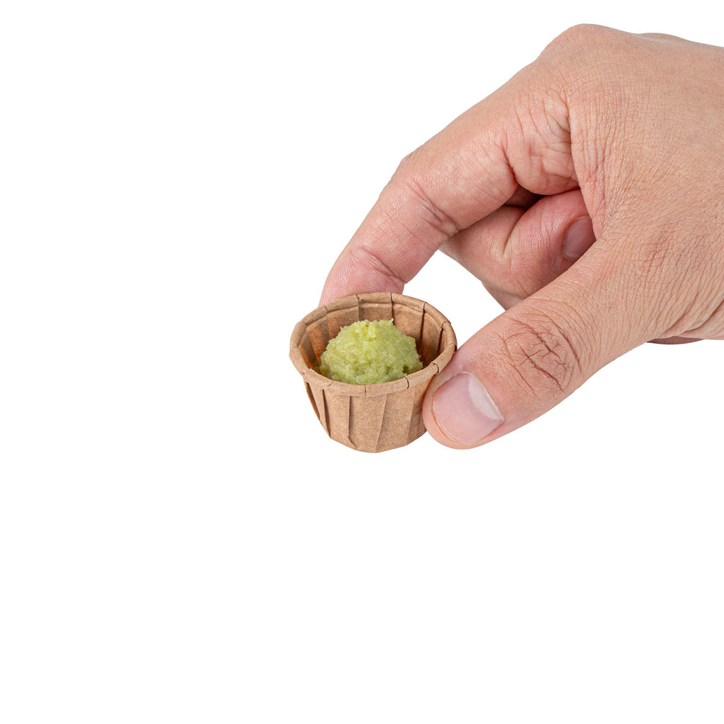 Sustain 0.5 oz Kraft Paper Portion Cup - Compostable - 100 count box
