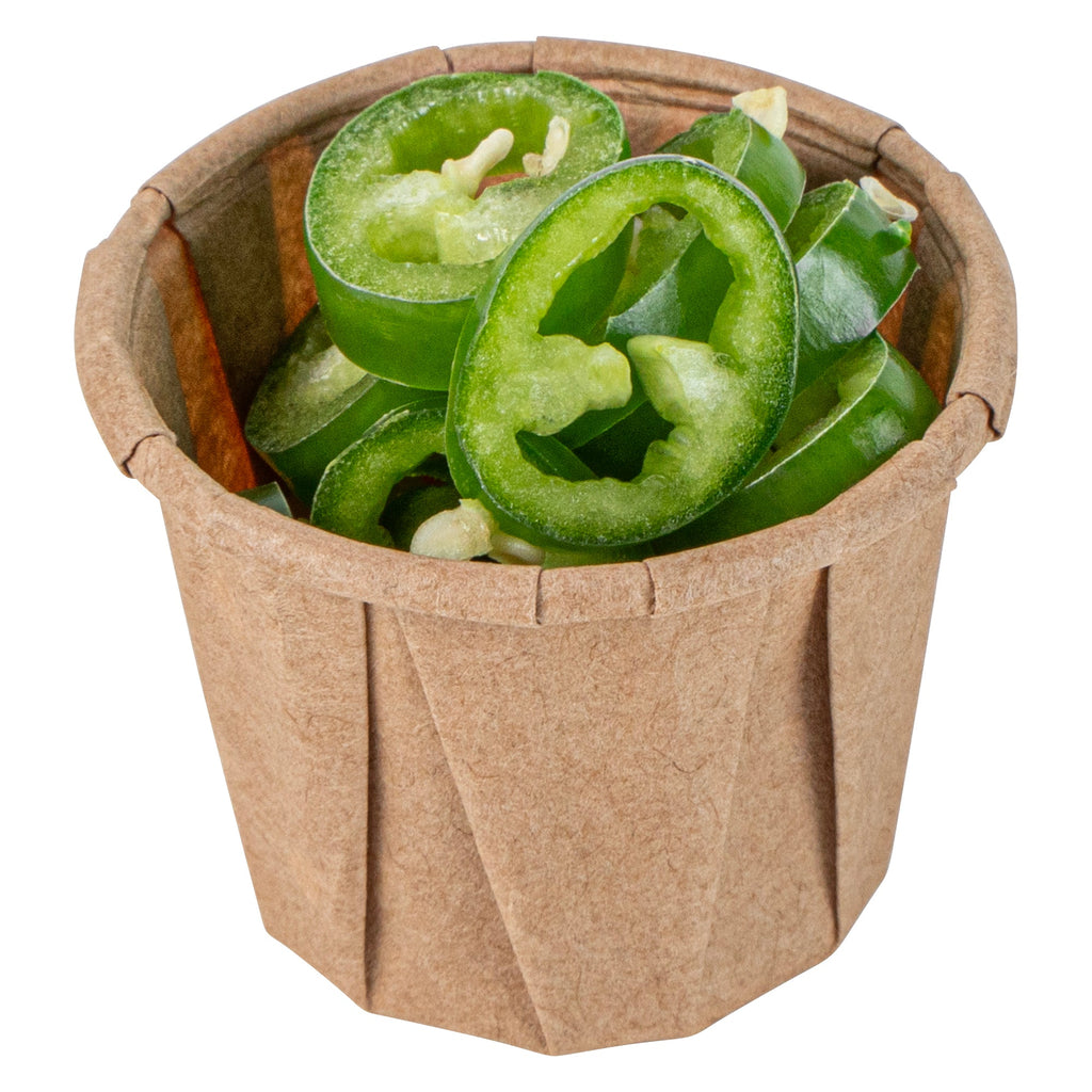 Sustain 0.75 oz Kraft Paper Portion Cup - Compostable - 100 count box