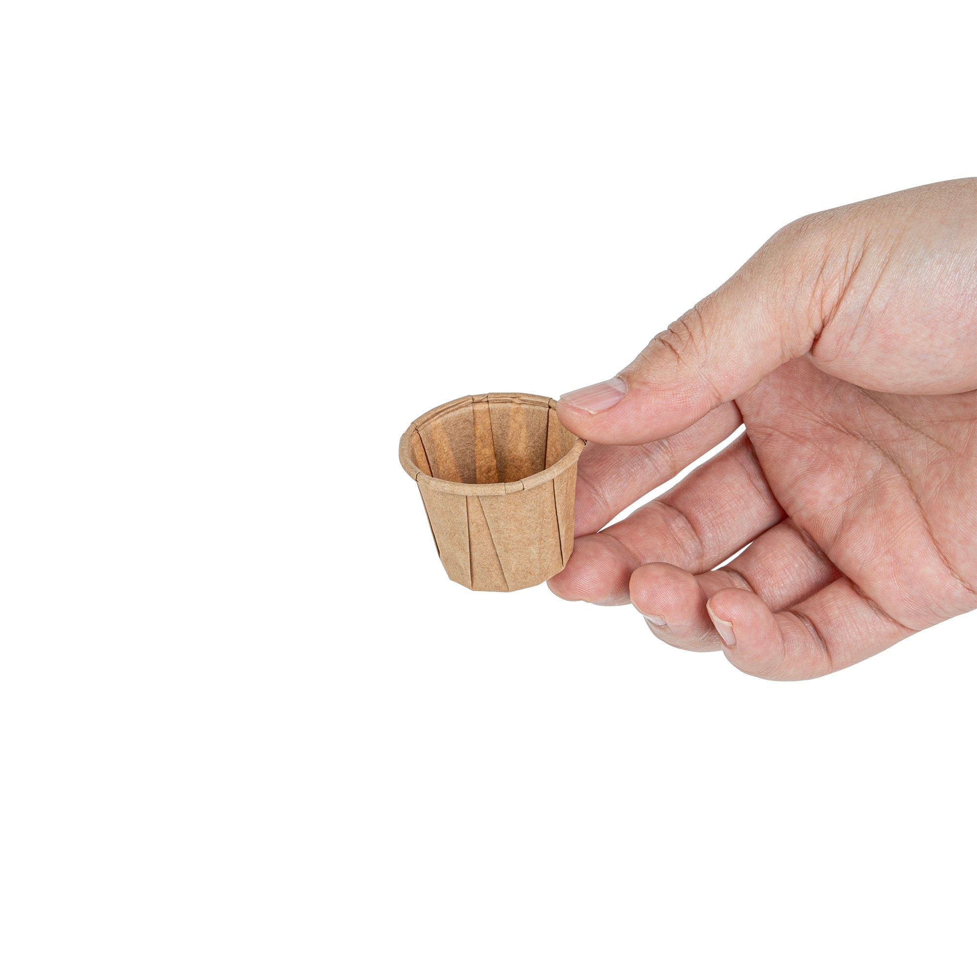 Sustain 0.75 oz Kraft Paper Portion Cup - Compostable - 100 count box