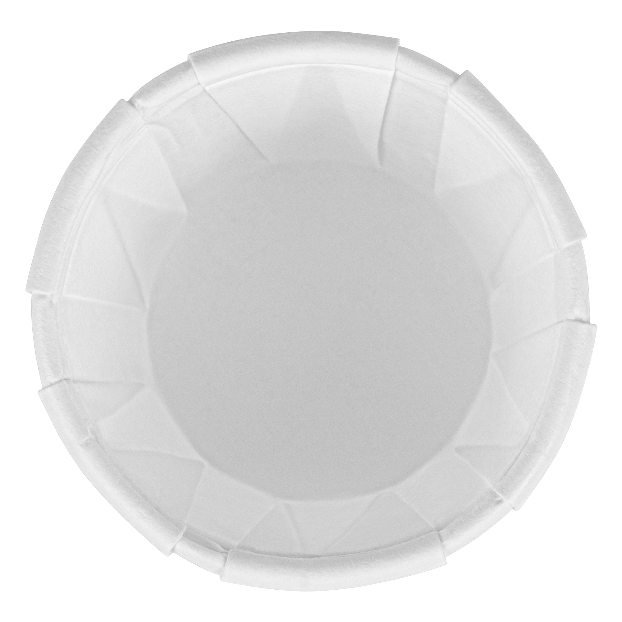 Sustain 0.75 oz White Paper Portion Cup - Compostable - 100 count box