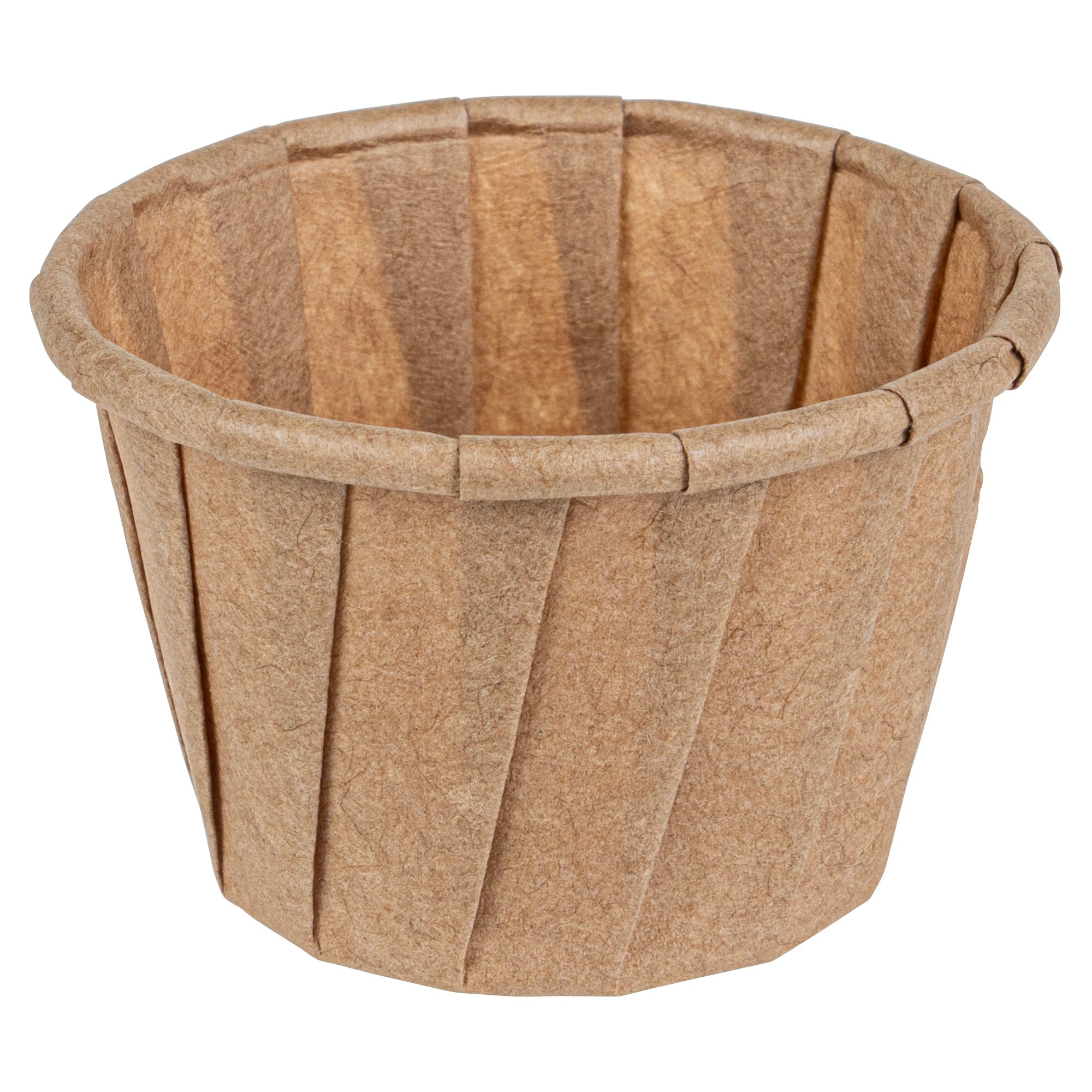 Sustain 1.25 oz Kraft Paper Portion Cup - Compostable - 100 count box