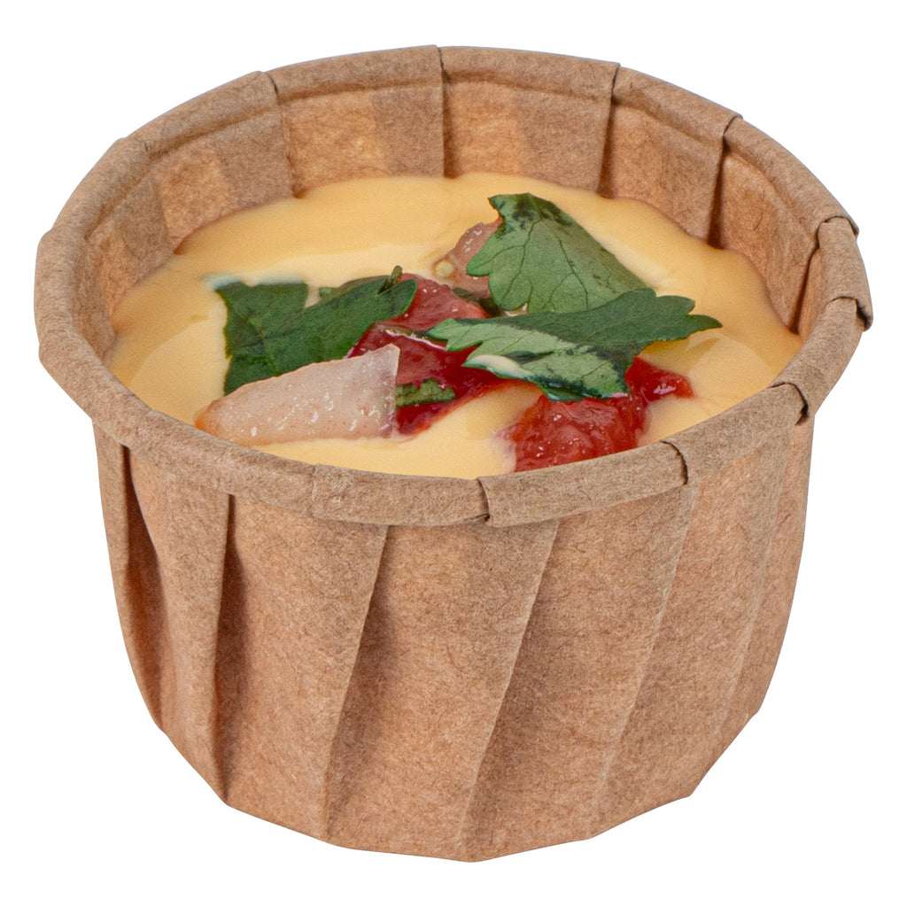 Sustain 1.25 oz Kraft Paper Portion Cup - Compostable - 100 count box