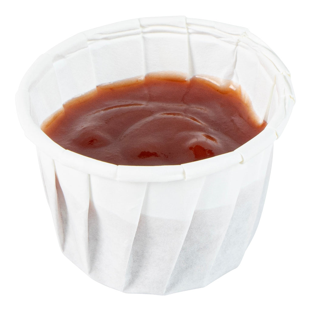 Sustain 1.25 oz White Paper Portion Cup - Compostable - 2000 count box