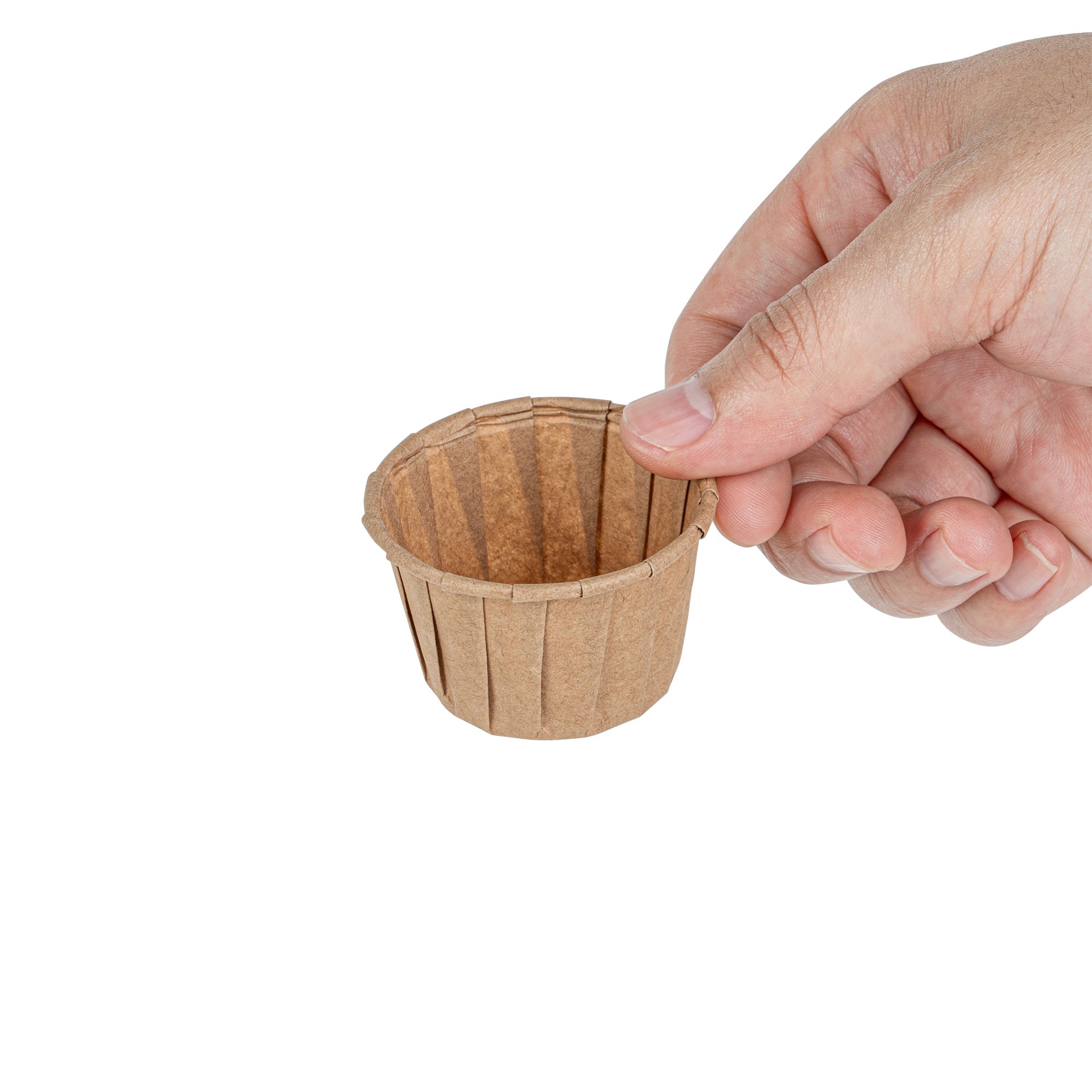 Sustain 1.5 oz Kraft Paper Portion Cup - Compostable - 100 count box