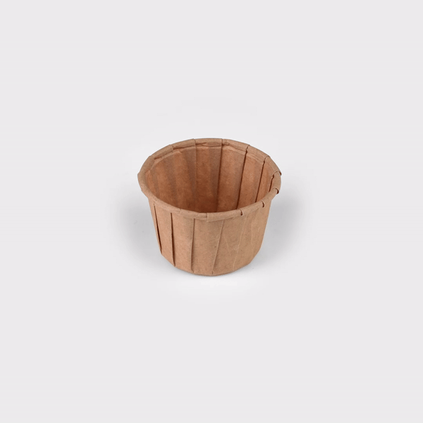 Sustain 1.5 oz Kraft Paper Portion Cup - Compostable - 100 count box
