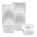 Sustain 1.5 oz White Paper Portion Cup - Compostable - 100 count box