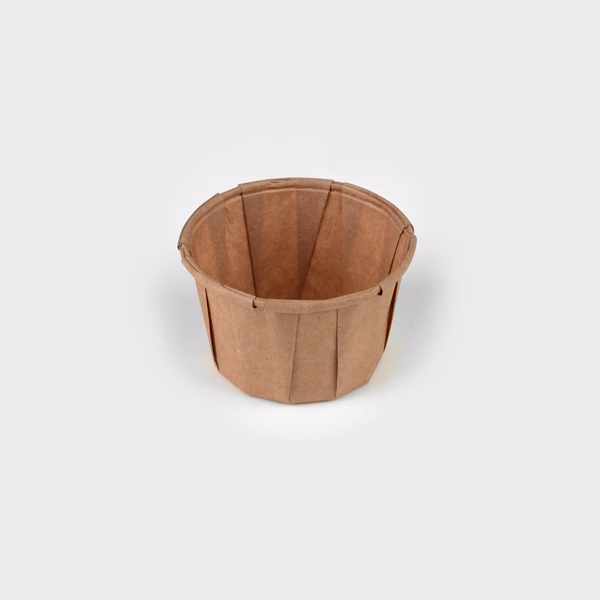 Sustain 2 oz Kraft Paper Portion Cup - Compostable - 100 count box