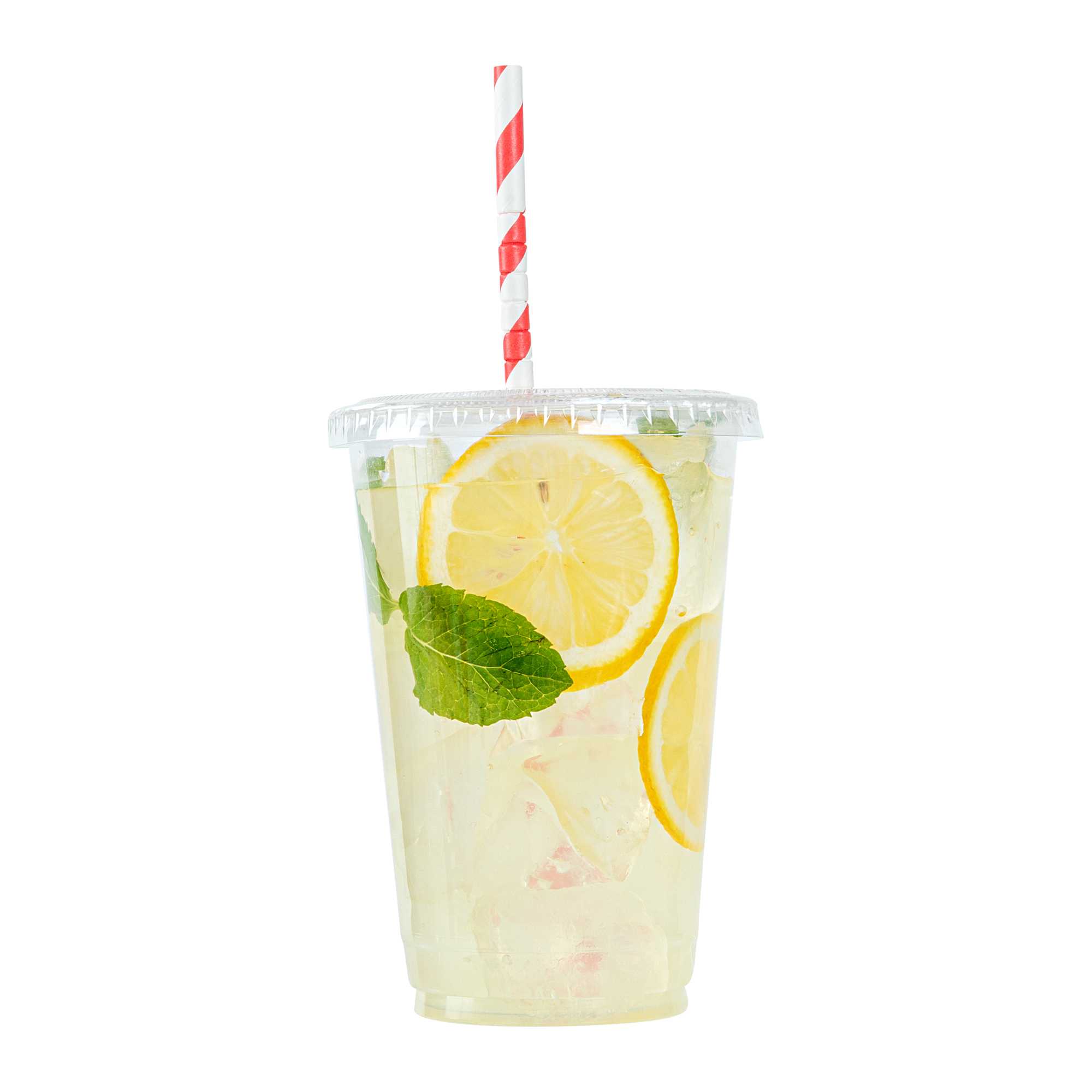 Basic Nature Assorted Paper Bendable Straw - Unwrapped, Biodegradable, 6 mm - 7 3/4" - 100 count box