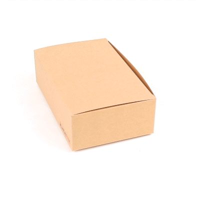 Heat Tek Kraft Paper Take Out Container - Oven-Safe, with Tuck Top - 9" x 5 3/4" x 2 3/4" - 100 count box