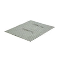 Clean Tek Professional Gray Universal Sorbent Pad - Medium Weight, Perforated - 15" x 19" - 100 count box
