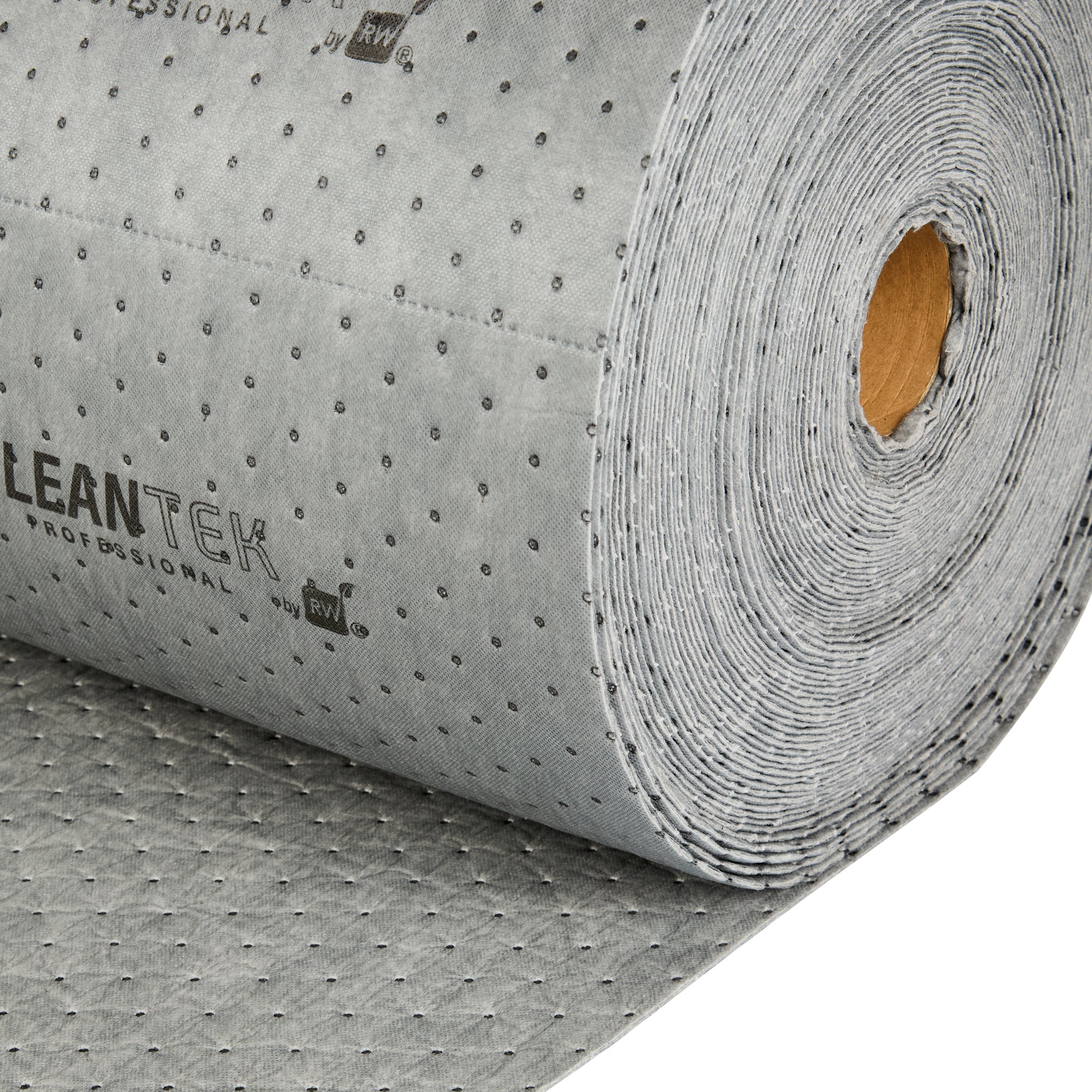 Clean Tek Professional Gray Universal Sorbent Roll - Medium Weight, Perforated - 150' x 30" - 1 count box