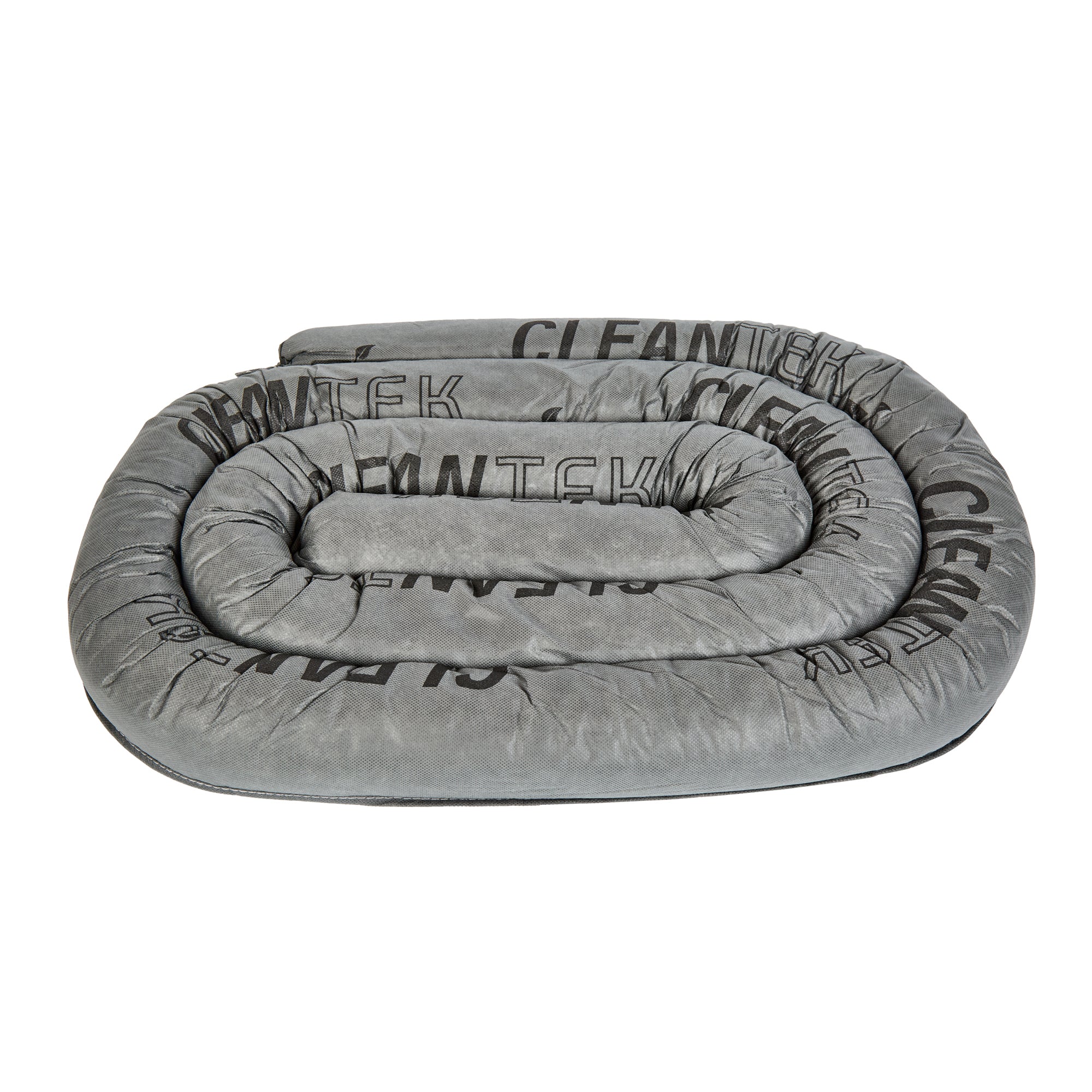 Clean Tek Professional Gray Universal Sorbent Sock - Heavy Duty - 12' x 3" - 1 count box