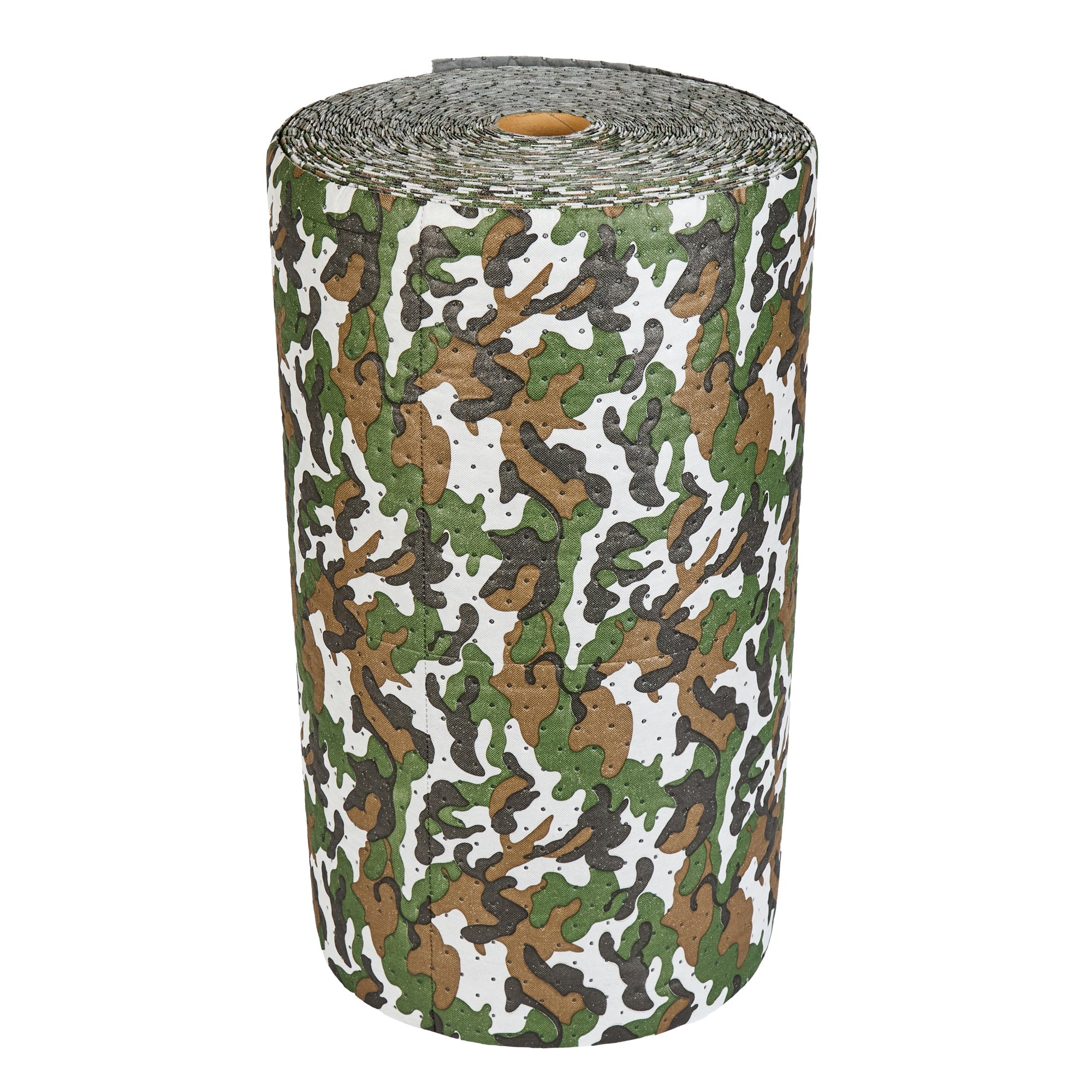 Clean Tek Professional Camouflage Universal Sorbent Mat - Perforated - 150' x 30" - 1 count box