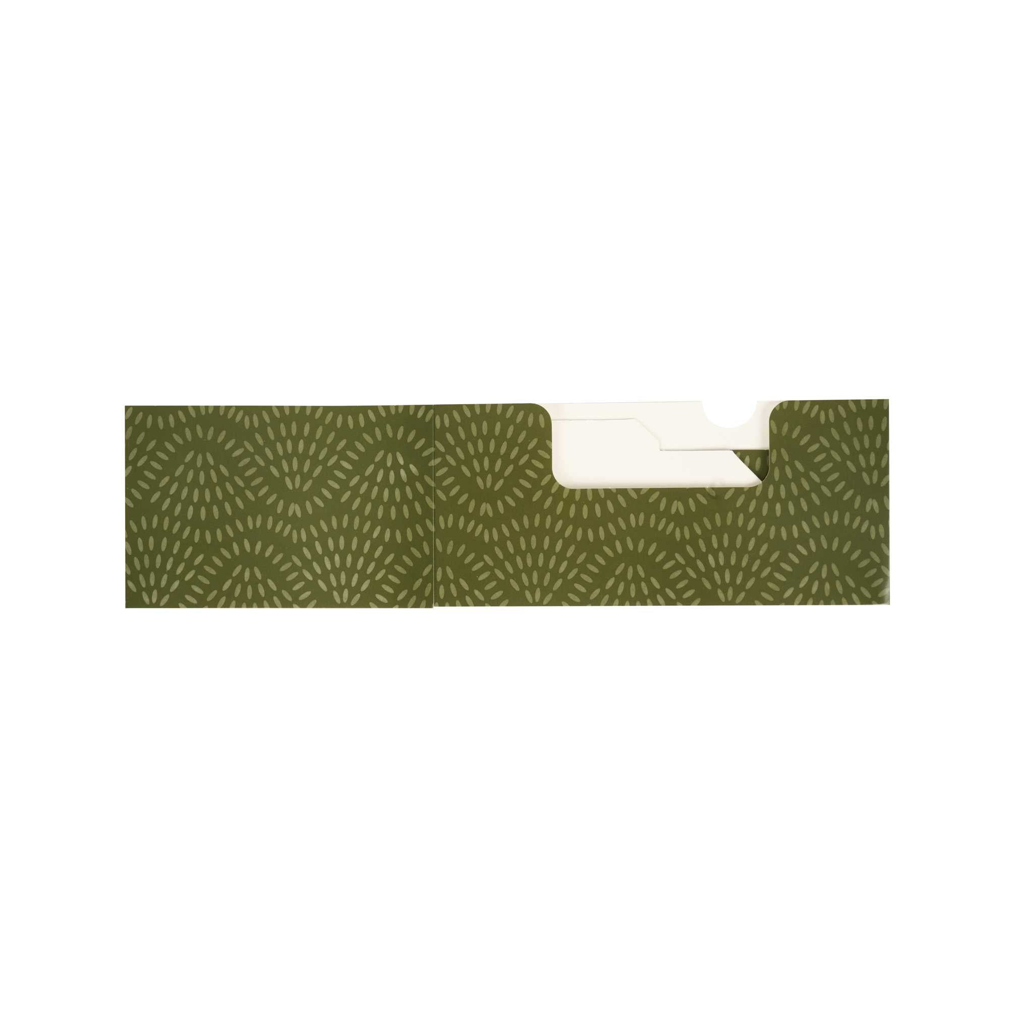 Cater Tek Rectangle Green Paper Hot Dog / Sandwich Tray - with Cover and Divider - 8 1/4" x 5 3/4" x 3 3/4" - 100 count box