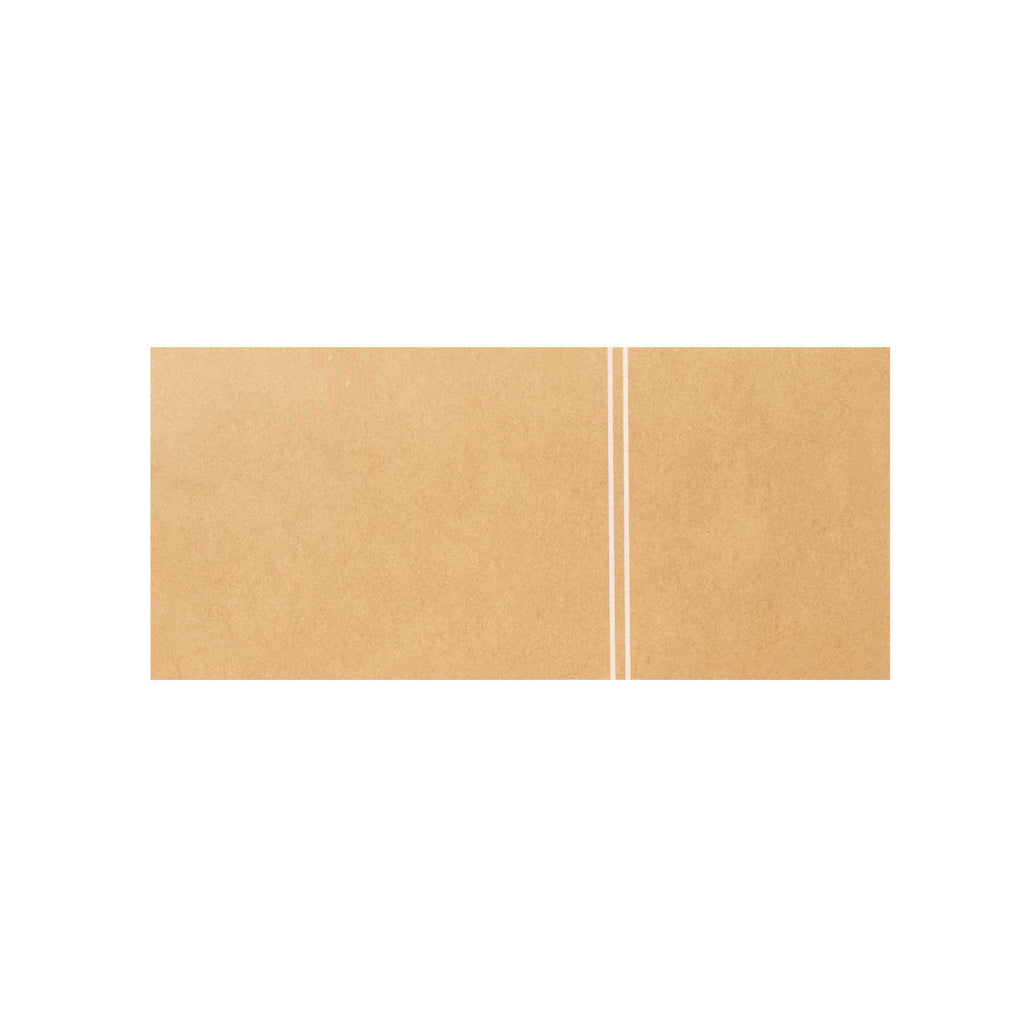 Cater Tek Rectangle Kraft Paper Burger Tray - with Cover and Divider - 8 1/4" x 5 3/4" x 3 3/4" - 100 count box