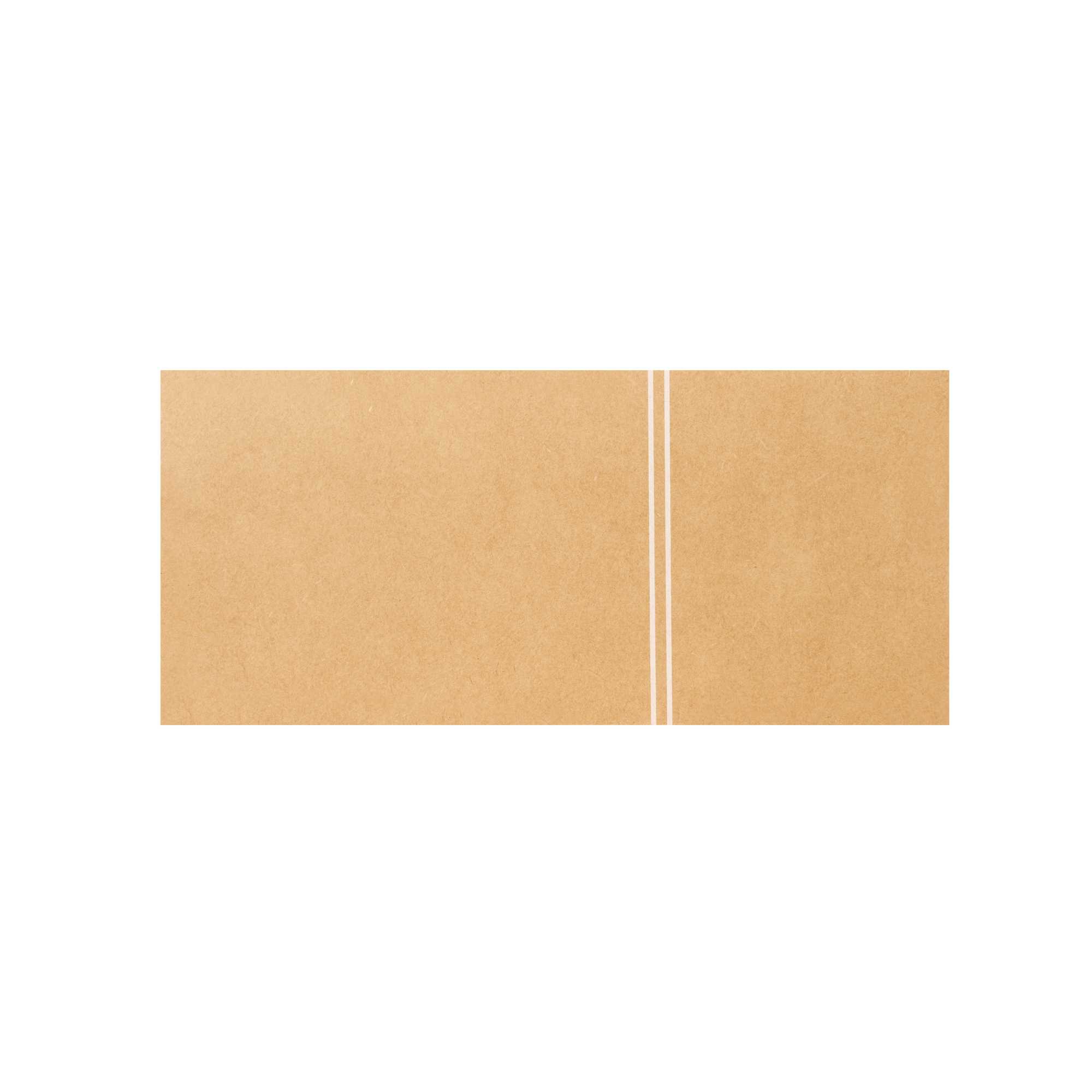 Cater Tek Rectangle Kraft Paper Burger Tray - with Cover and Divider - 8 1/4" x 5 3/4" x 3 3/4" - 100 count box