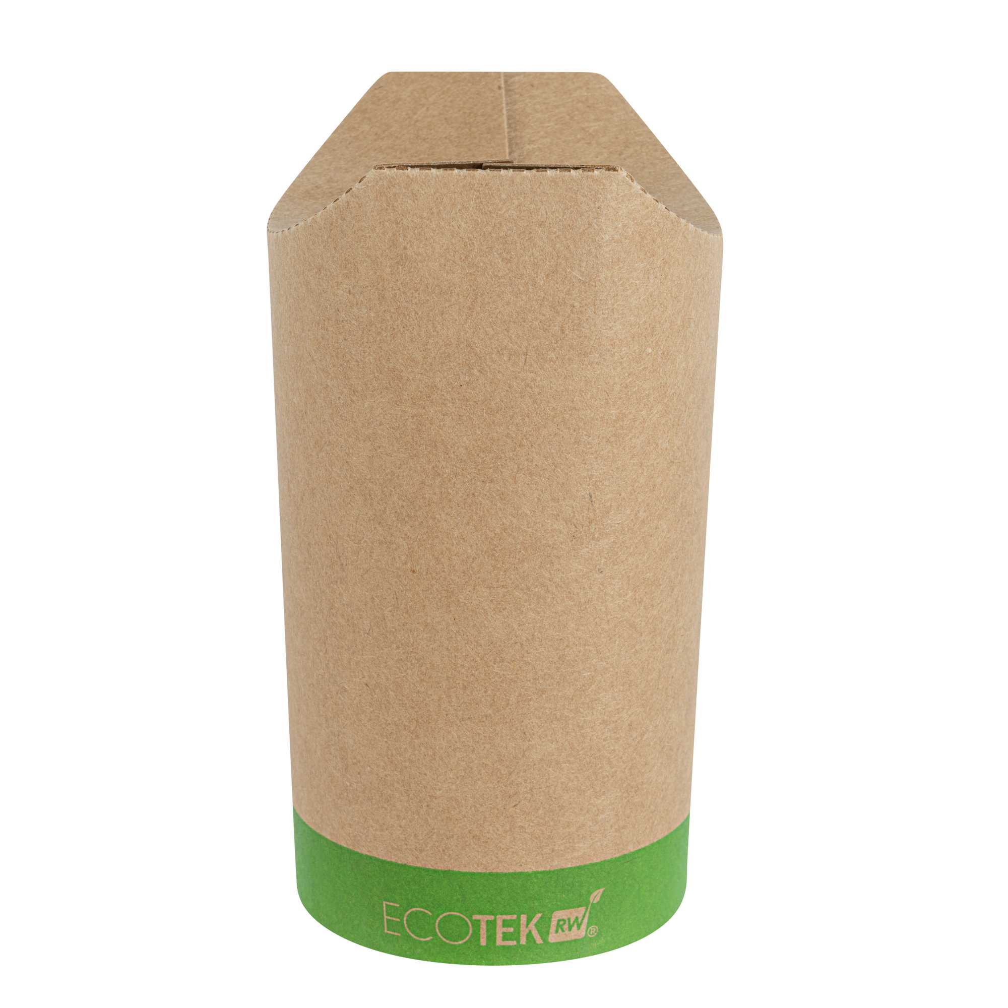 Sustain 20 oz Round Kraft Paper To Go Fry Cup - with PLA Lining, Compostable - 3 1/4" x 3 1/4" x 5" - 100 count box