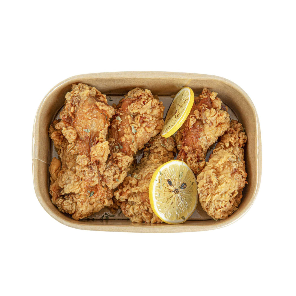 Heat Tek 20 oz Oval Kraft Paper Serving Container - Oven-Safe - 6 3/4" x 4 3/4" x 2" - 25 count box