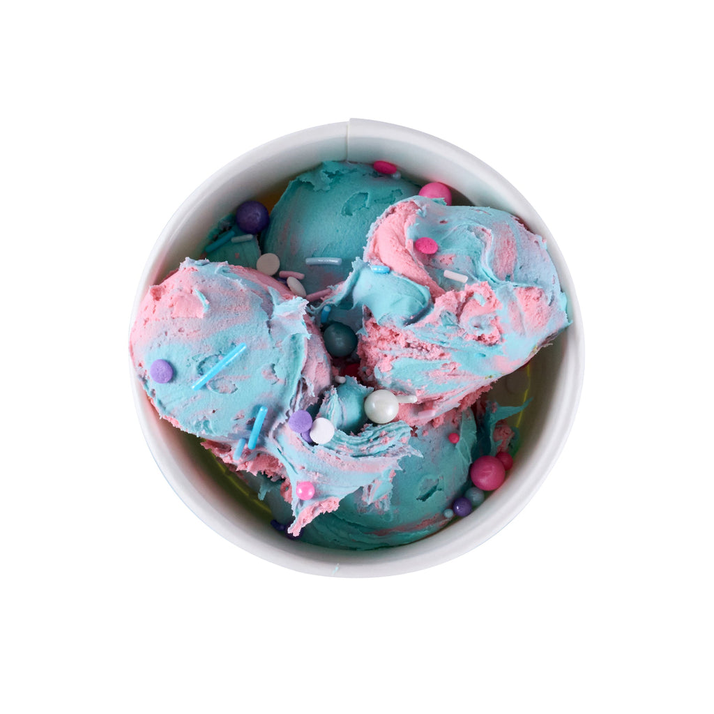 Coppetta 8 oz Round Bubblegum Splash Paper To Go Cup - 3 3/4" x 3 3/4" x 2 1/4" - 200 count box