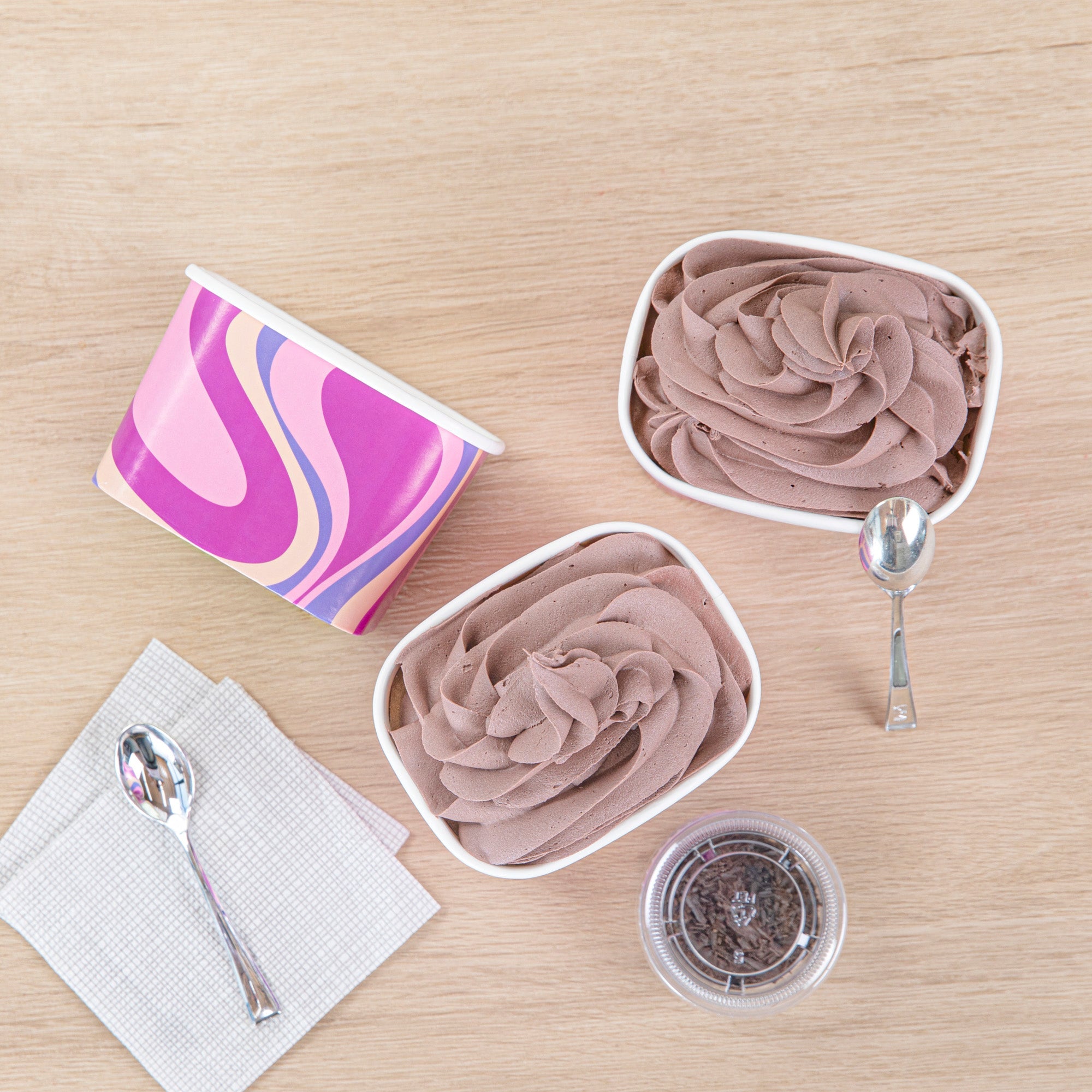 Coppetta 12 oz Square Midnight Groove Paper To Go Cup - 4 1/4" x 3 1/4" x 2 3/4" - 200 count box
