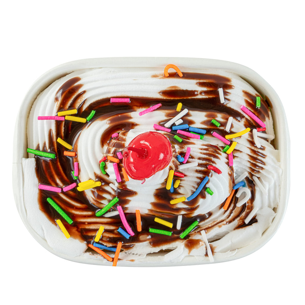 Coppetta 12 oz Square Paper To Go Cup - with Party Sprinkles - 4 1/4" x 3 1/4" x 2 3/4" - 200 count box