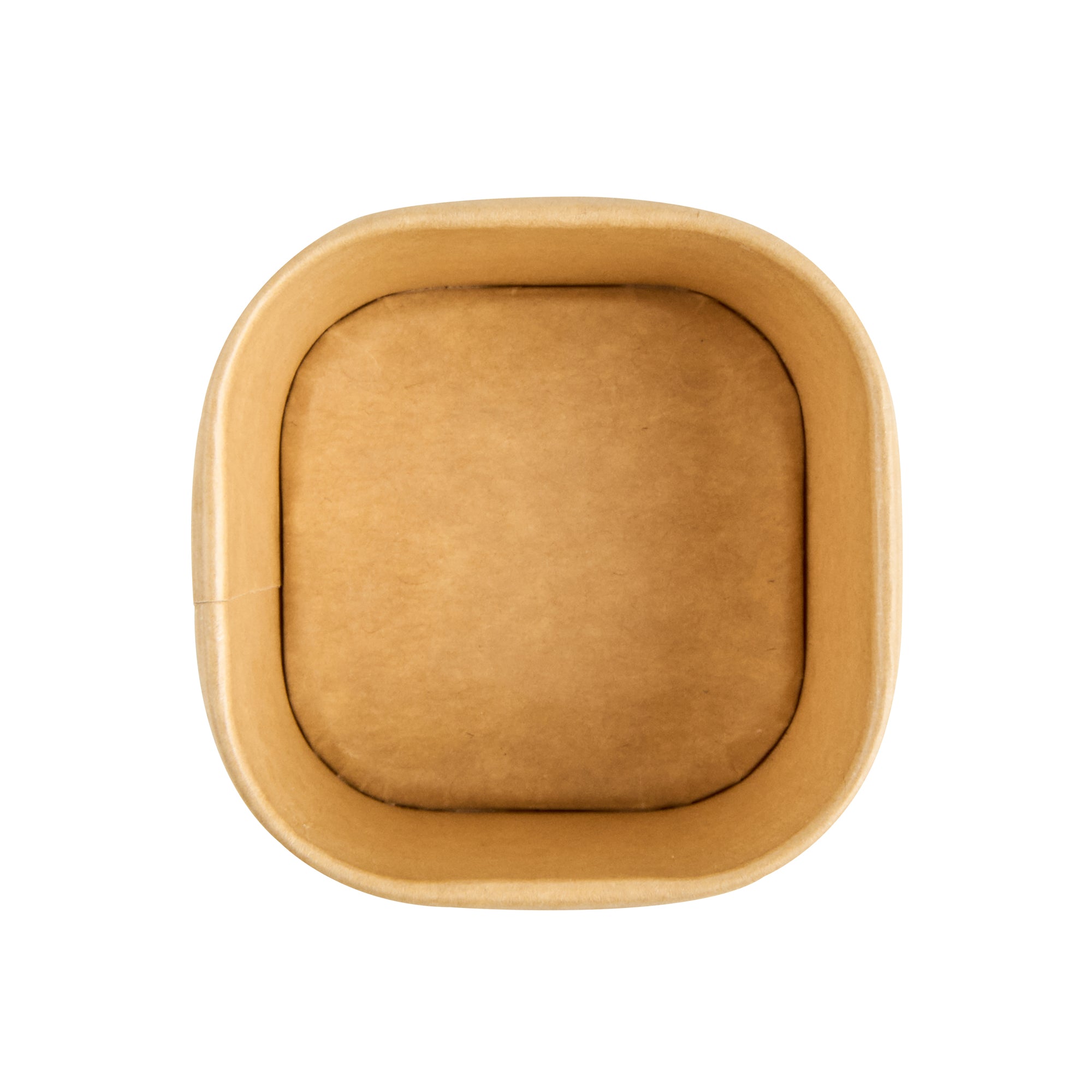 Coppetta 3 oz Square Kraft Paper To Go Cup - 2 1/2" x 2 1/2" x 1 3/4" - 200 count box