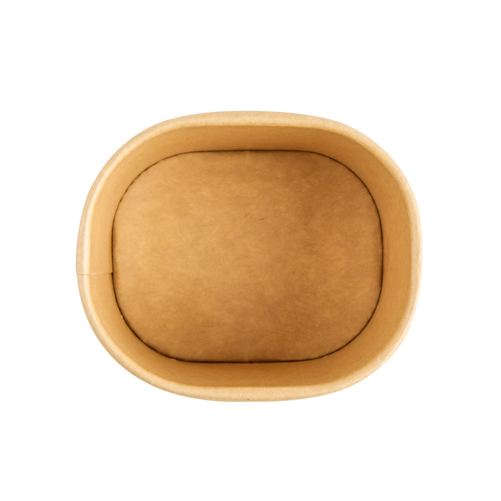 Coppetta 5 oz Square Kraft Paper To Go Cup - 3" x 2 1/2" x 2 1/4" - 200 count box