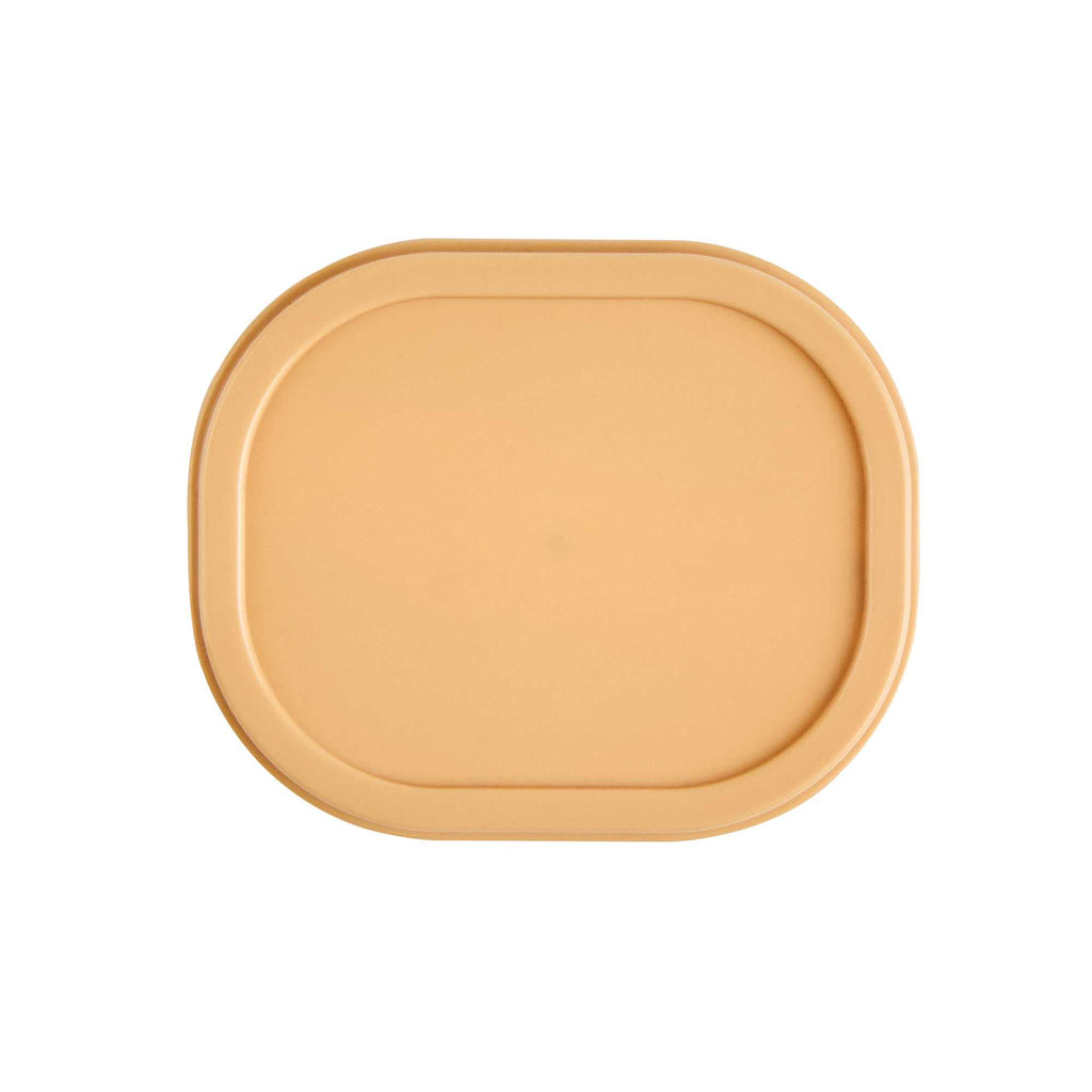 Coppetta Square Brown Plastic Lid - Fits 4 oz To Go Cup, with Spoon - 200 count box