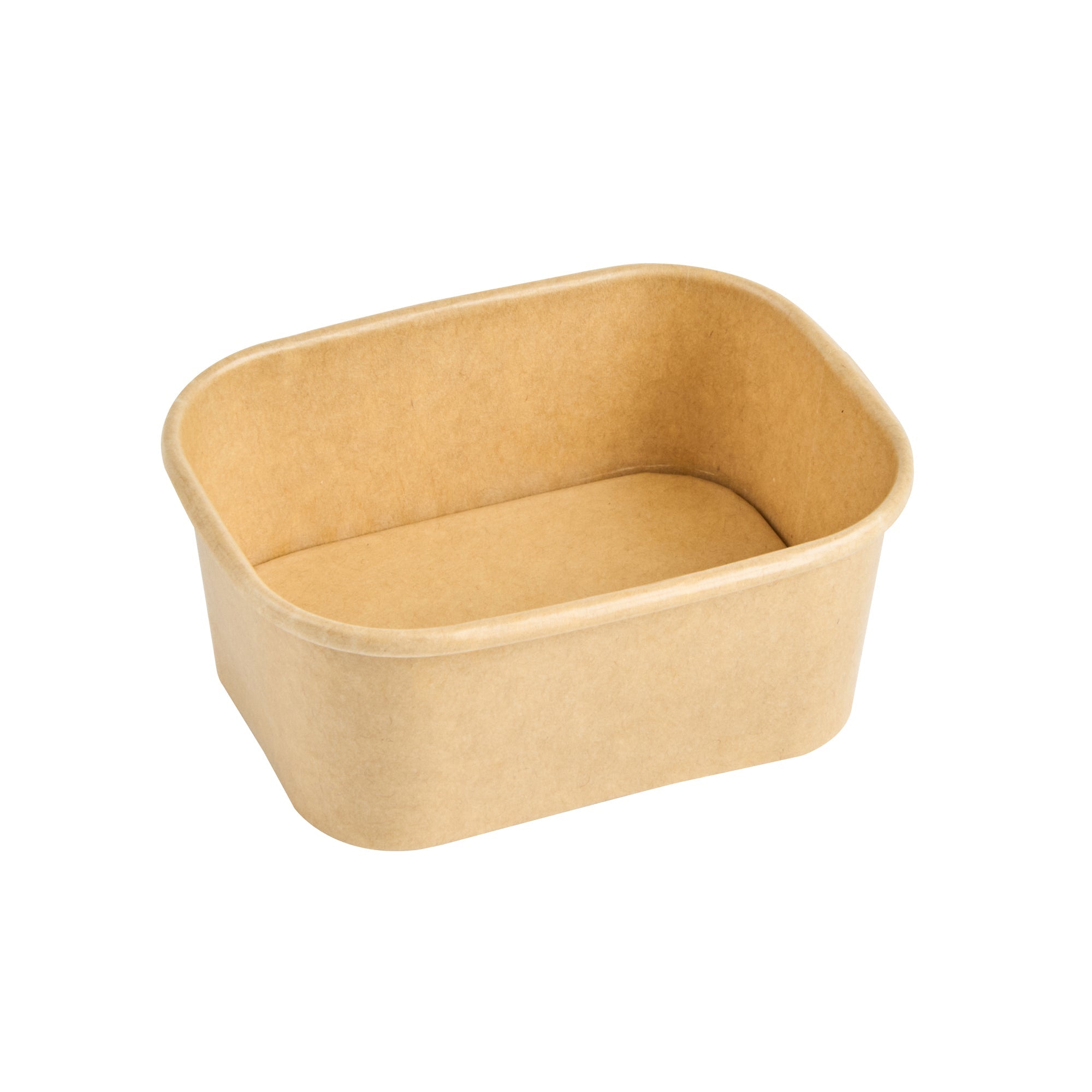 Coppetta 7 oz Square Kraft Paper To Go Cup - 4 1/4" x 3 1/4" x 1 3/4" - 50 count box