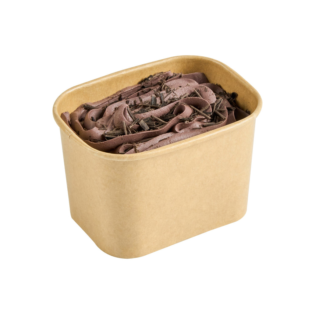 Coppetta 12 oz Square Kraft Paper To Go Cup - 4 1/4" x 3 1/4" x 2 3/4" - 200 count box
