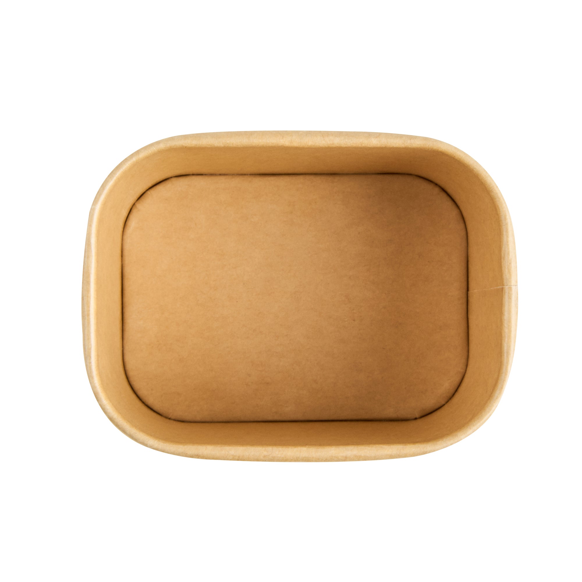 Coppetta 12 oz Square Kraft Paper To Go Cup - 4 1/4" x 3 1/4" x 2 3/4" - 200 count box