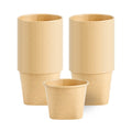 Coppetta 12 oz Round Kraft Paper To Go Cup - with Square Bottom - 3 3/4" x 3 3/4" x 2 3/4" - 50 count box