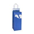Bag Tek Blue Insulated Take Out Bag - Tamper-Evident - 4 3/4" x 4" x 11" - 100 count box