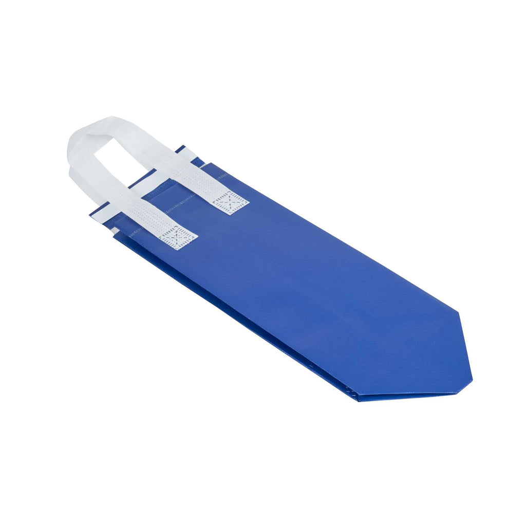 Bag Tek Blue Insulated Take Out Bag - Tamper-Evident - 4 3/4" x 4" x 11" - 25 count box