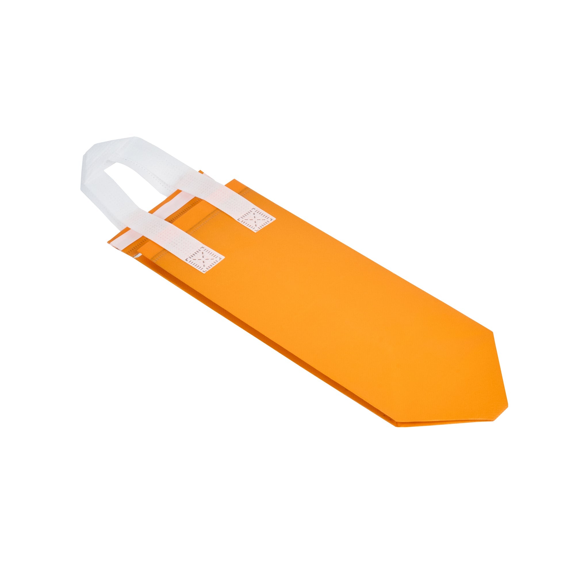 Bag Tek Orange Insulated Take Out Bag - Tamper-Evident - 4 3/4" x 4" x 11" - 100 count box