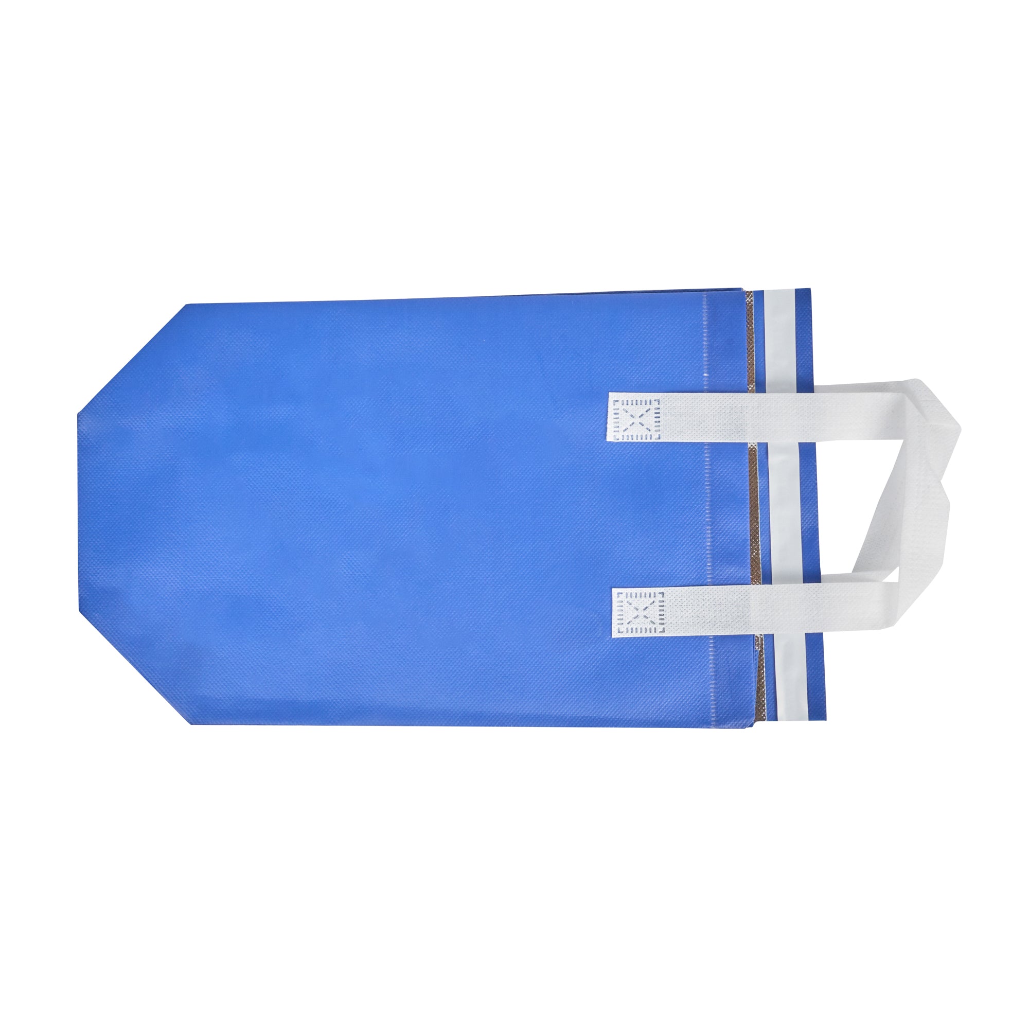 Bag Tek Blue Insulated Take Out Bag - Tamper-Evident - 8 1/4" x 4 1/4" x 10 3/4" - 100 count box